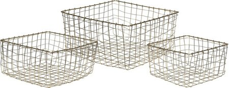 MAND VIERKANT GOUD S per stuk