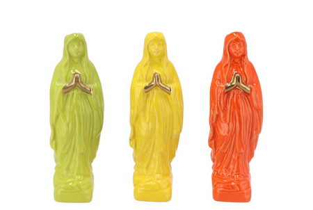 MARIA ICON VASE COLORFULL ASS 5X5X17CM