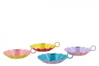 MARRAKECH FLOWER CANDLE 15CM per stuk COLORFULL MIX