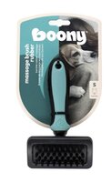 Massageborstel hond rubber small