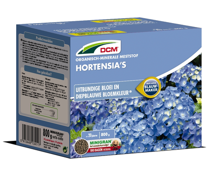meststof hortensia blauw  800 gram