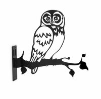 Metalen vogel bosuil l28b26d3