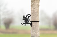 Metalen vogel eekhoorn l28.5b27.5d3