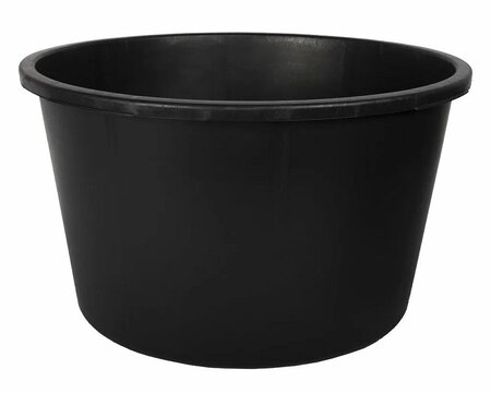 Metselkuip 90l zwart rond