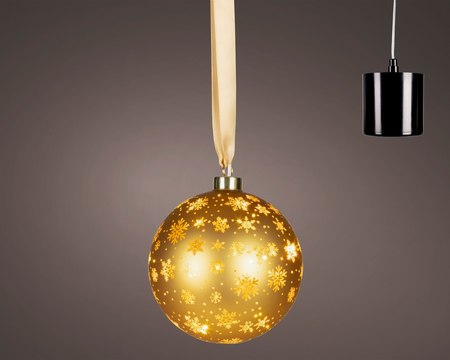 Micro led binnen d14cm-15l goud/warm wit