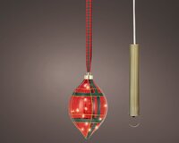 Micro led olijf d12.5h21cm-15l krd/wwit