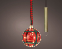 Micro led spiraal d14cm-30l krd/warm wit