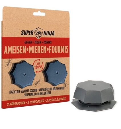 Mierenlokdoos ninja 2st