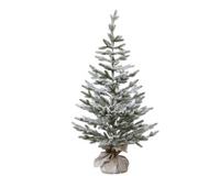 Mini boom d50h100cm groen/wit