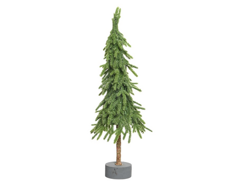 Mini kerstboom pe d12h35cm groen