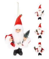 MINI KERSTMAN HANGDECO 13CM