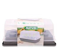 Mini-kweekkas antraciet h17b32d18cm