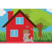 Mini tuinhark konijn - afbeelding 2