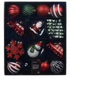 Mixbox plc orn. 25st rd-grn-wt