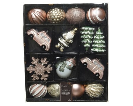 Mixbox plc orn. 25st rze-grn-prl - afbeelding 1