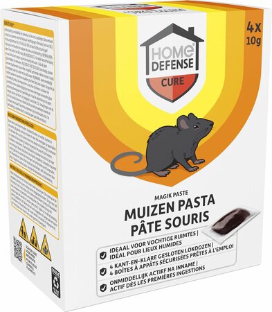 Muizenlokdoos met pasta 4st