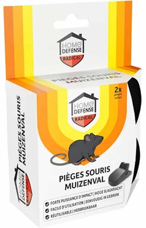 Muizenval kunststof 2st