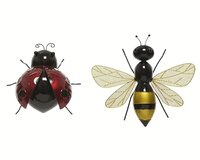 Muurdeco ijzer l41b5h35cm a2