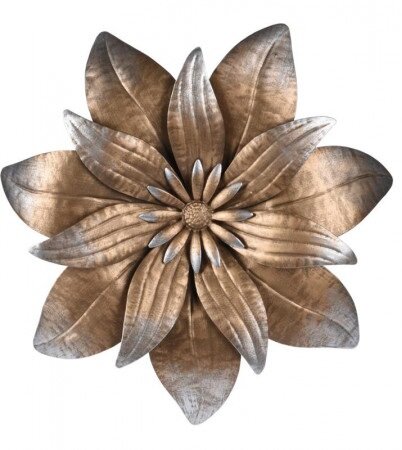 MUURDECORATIE BLOEM 350X350X35