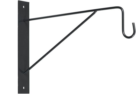 Muurhaak classic grijs h24b35cm