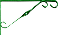 Muurhaak groen h18.5b30cm - afbeelding 2