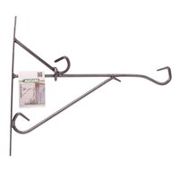 Muurhaak smeedijzer h28.5b35cm zwart