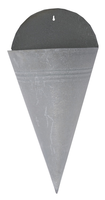 Muurhang zink kornet l20b20h50cm