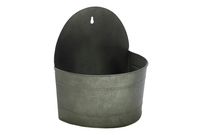 Muurhanger zink l22b14h24 vntg grn