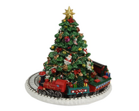 Muziekdoos polyresin l16b16h16cm groen