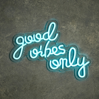 Neonlight good vbs l40b1.5h30cm blw