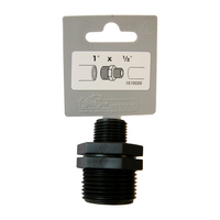 Nippel 2x buitenschr.dr. 1inch1/2