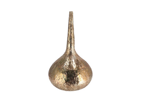 NOAH MAJESTIC GOLD VASE IRON 34X61CM