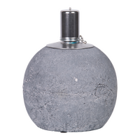 Olielamp beton l14b14h17cm