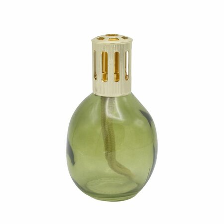 Olielamp wave dark green