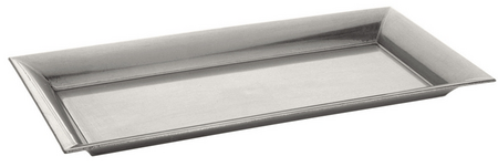 ONDERBORD 36CM ZILVER