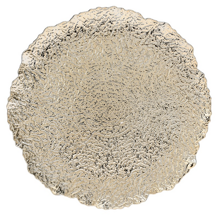 ONDERBORD ORGANISCH 40CM GOUD