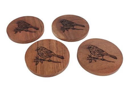 Onderzetter mango 10x10x10cm