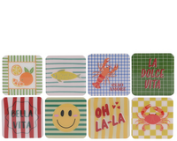 Onderzetter mdf l9.5b9.5h0.5cm a8