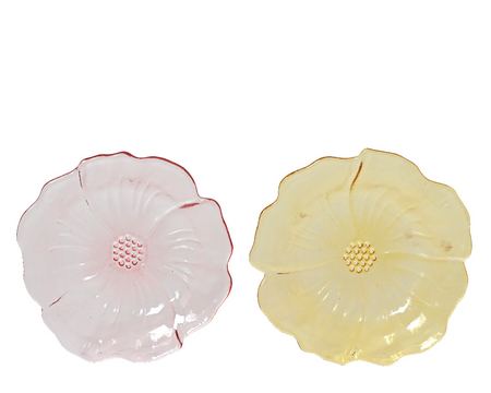 Ontbijtbord glas d20h5.5cm a2