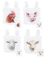 Opvouwbare tas boerderij a4