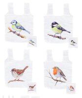 Opvouwbare tas vogel a4