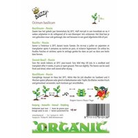 Organic basilicum rosie 0.5gram - afbeelding 2
