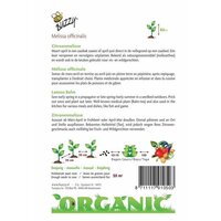 Organic citroenmelisse 0.25gram - afbeelding 2