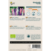 Organic delphinium imperial mixed 0 - afbeelding 2