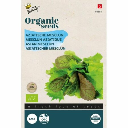 Organic mesclun aziatisch 3g - afbeelding 1
