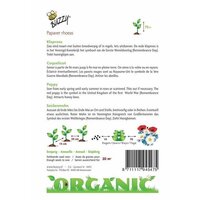 Organic papaver rhoeas red 0.25gram - afbeelding 2