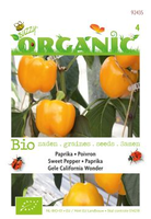 Organic Paprika california wonder 0.25g - afbeelding 3