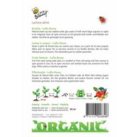 Organic pluksla lollo rossa 0.5g - afbeelding 2