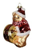 Orn.glas beer l10.5b8h16cm per stuk