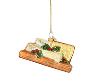 Orn.glas cake l10b7h5.80cm multi